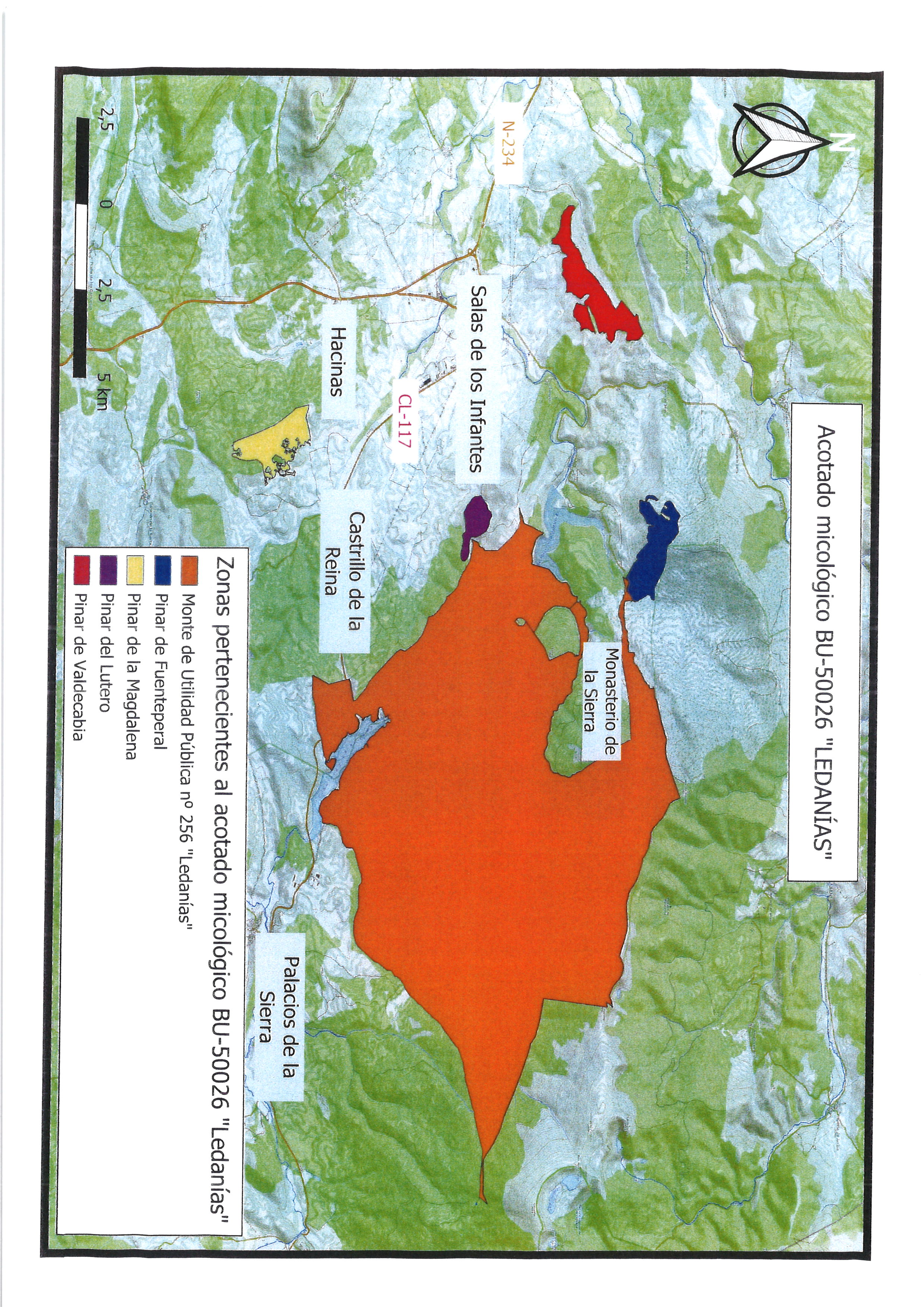 MAPA COTO MICOLOGICO