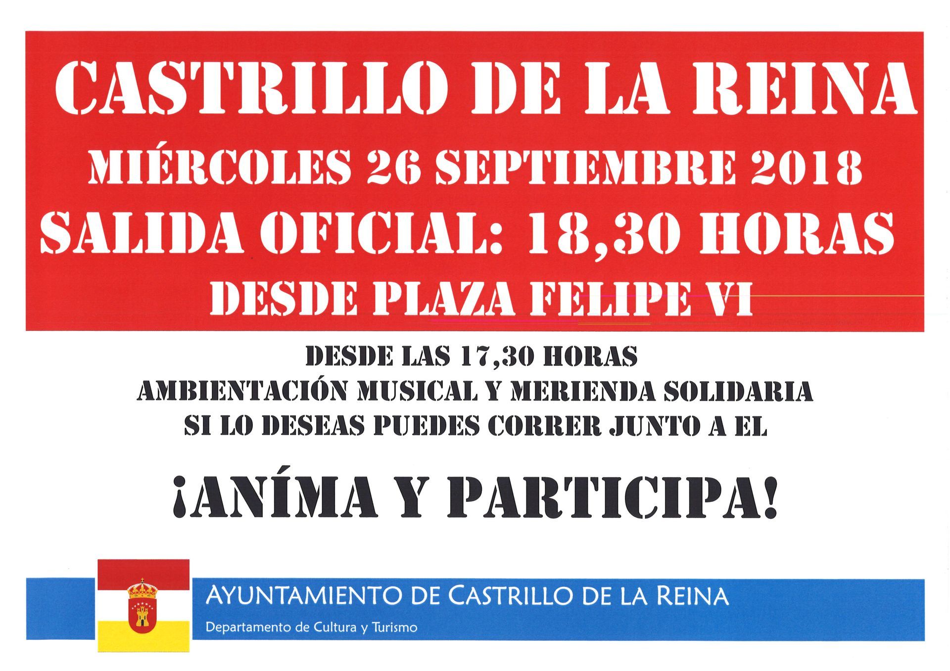 cartel salida
